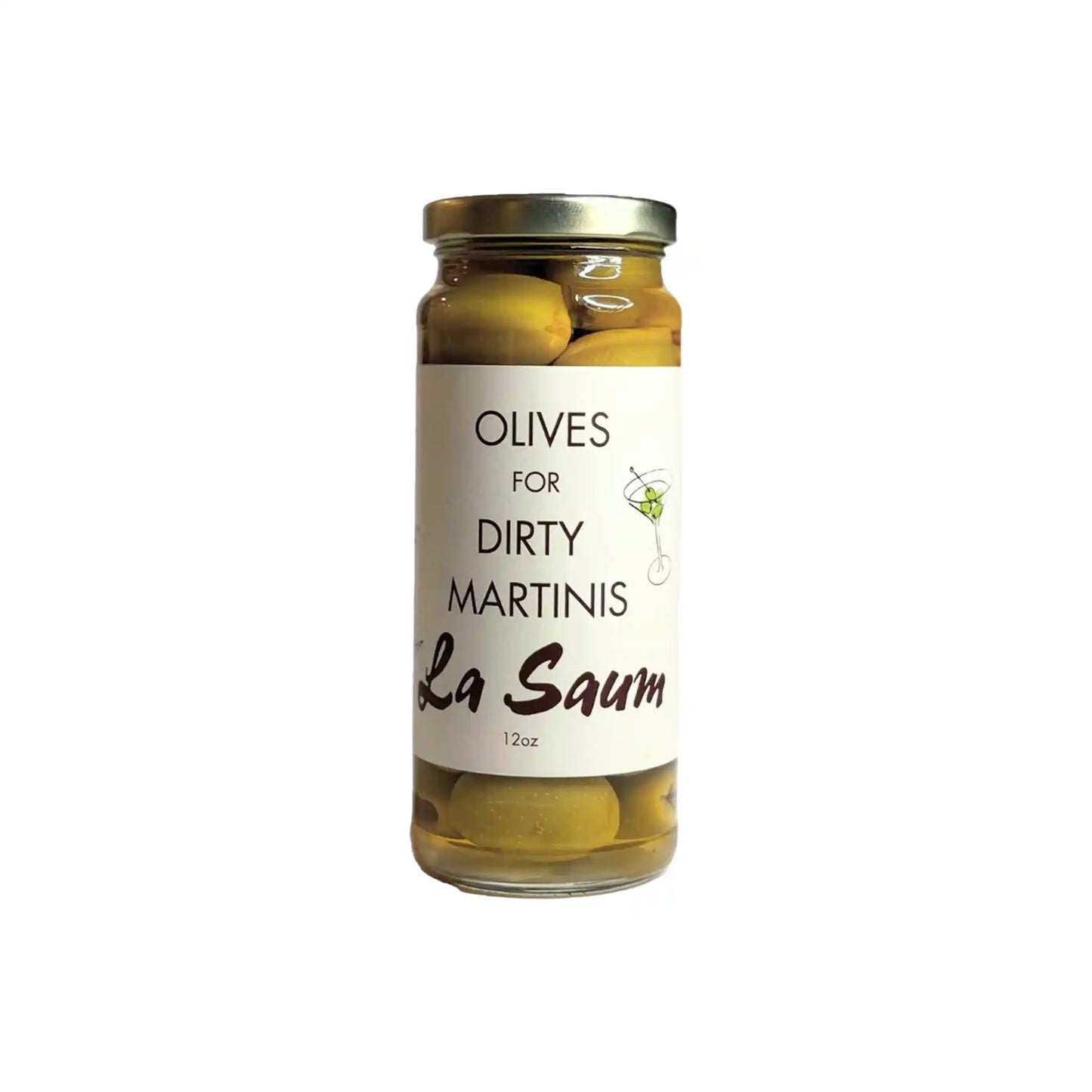 LA SAUM OLIVES FOR DIRTY MARTINIS 12oz