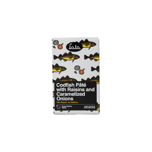 LATA CODFISH PATE WITH RAISINS AND CARAMELIZED ONIONS 90g
