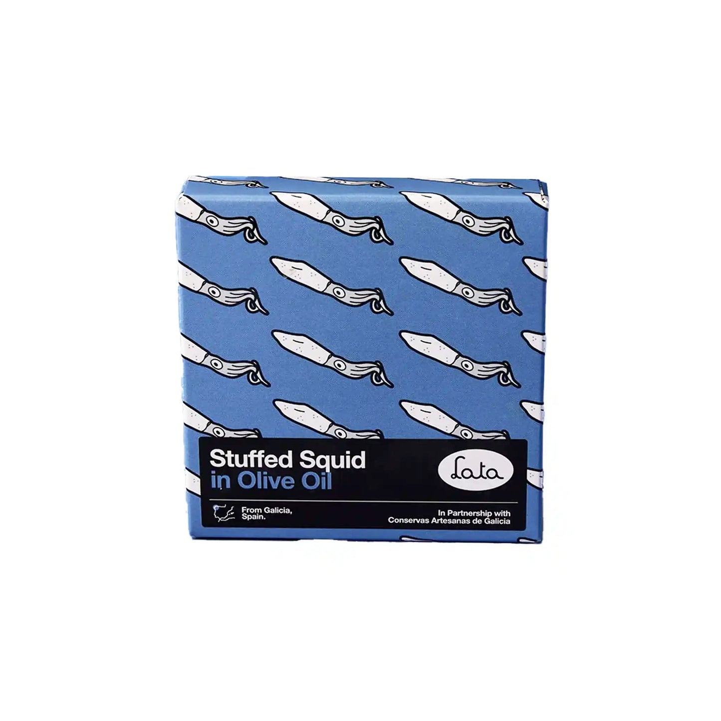 LATA STUFFED SQUID IN OLIVE OIL 110g