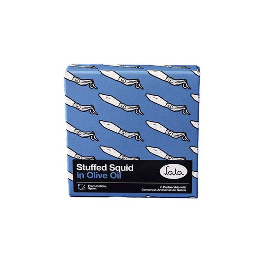 LATA STUFFED SQUID IN OLIVE OIL 110g