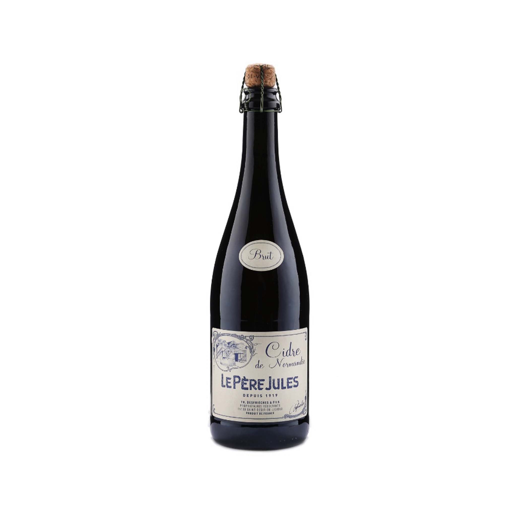 LE PERE JULES CIDRE DE NORMANDIE APPLE CIDER BRUT 750ml – monsieur