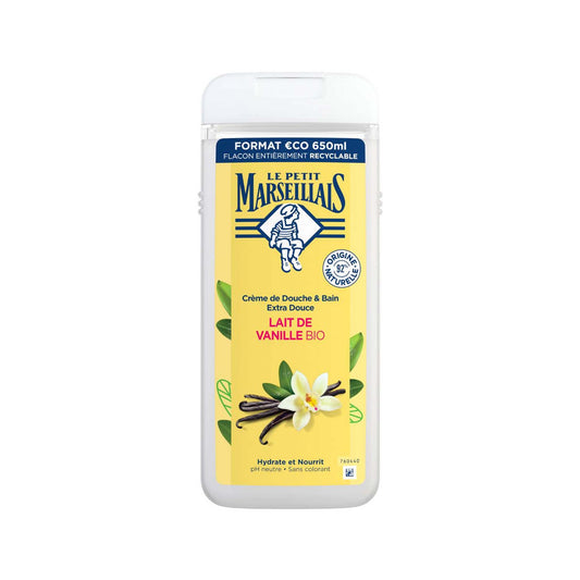 LE PETIT MARSEILLAIS VANILLA MILK SHOWER GEL 650ml