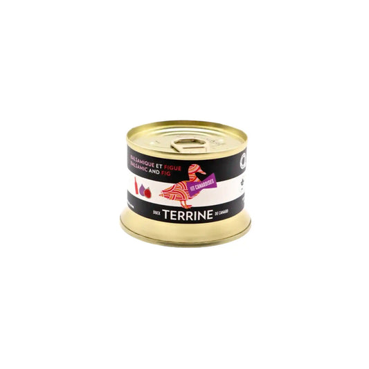 LES CANARDISES BALSAMIC&FIG DUCK TERRINE 130g