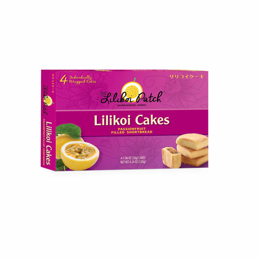 LILIKOI PATCH PASSIONFRUIT FILLED SHORTBREAD CAKES 4.24oz