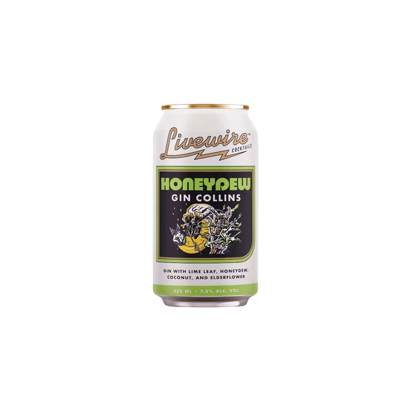 LIVEWIRE HONEYDEW GIN COLLINS SPRITZ 12oz