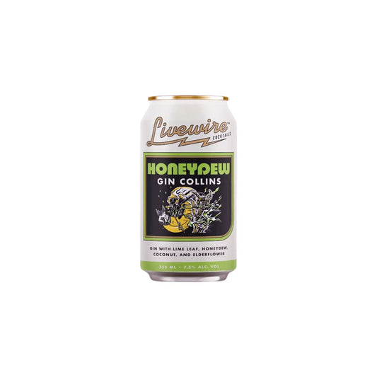 LIVEWIRE HONEYDEW GIN COLLINS SPRITZ 12oz