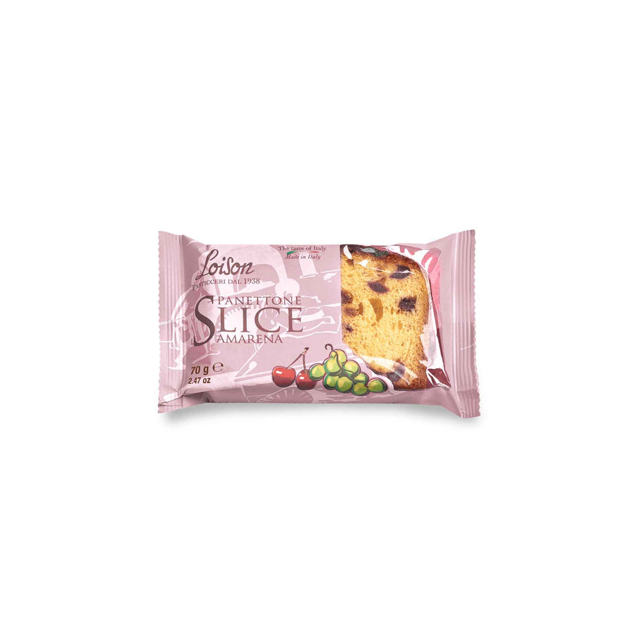 LOISON CHERRY PANETTONE SLICE 70g