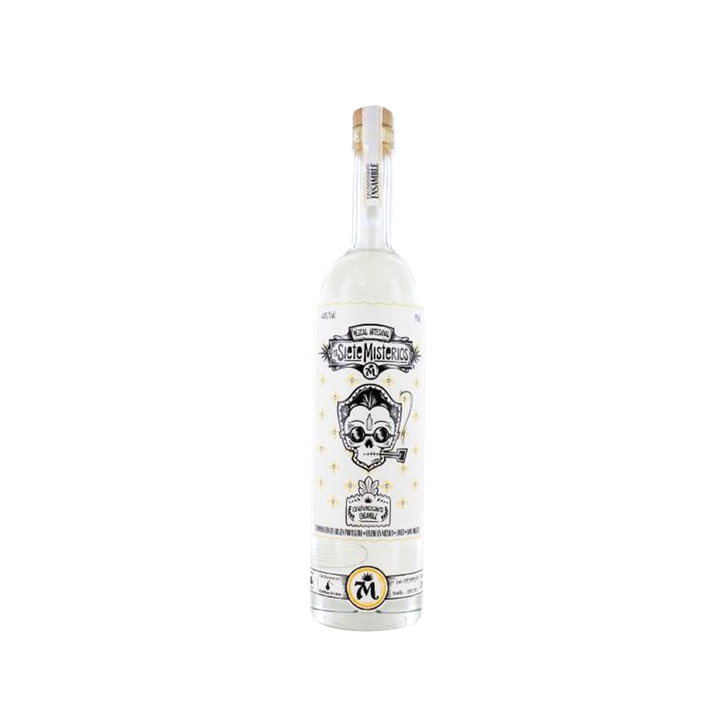 LOS SIETE MISTERIOS MEZCAL ESPADIN ENSAMBLE 750ml