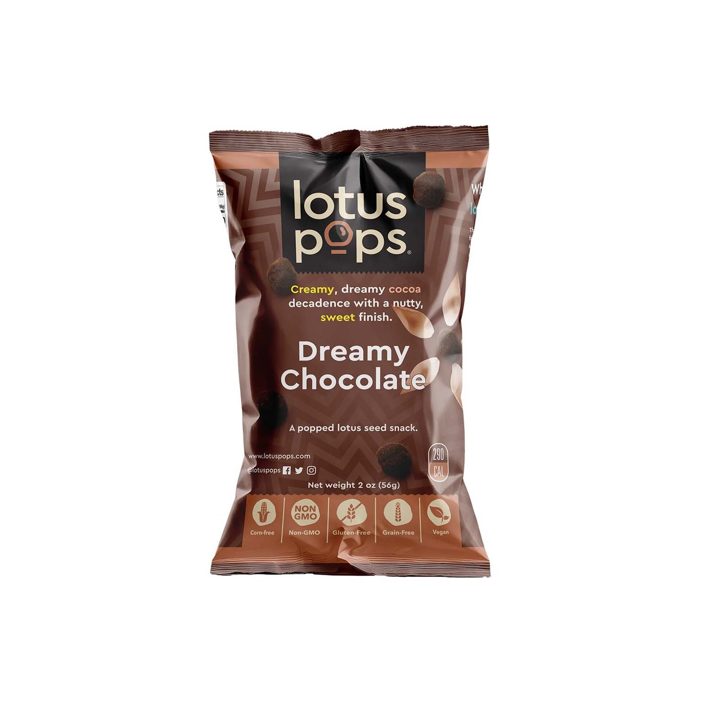 LOTUS POPS DREAMY CHOCOLATE 2oz
