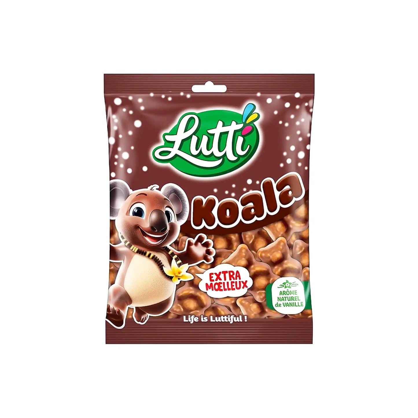 LUTTI KOALA MILK CHOCOLATE COATED MARSHMALLOWS 100g
