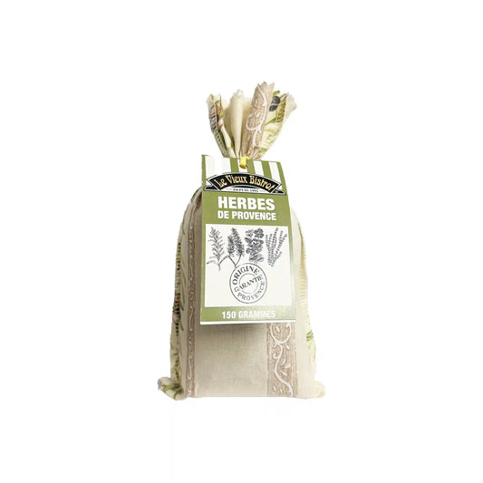 LE VIEUX BISTROT LINEN BAG HERBES DE PROVENCE 150g