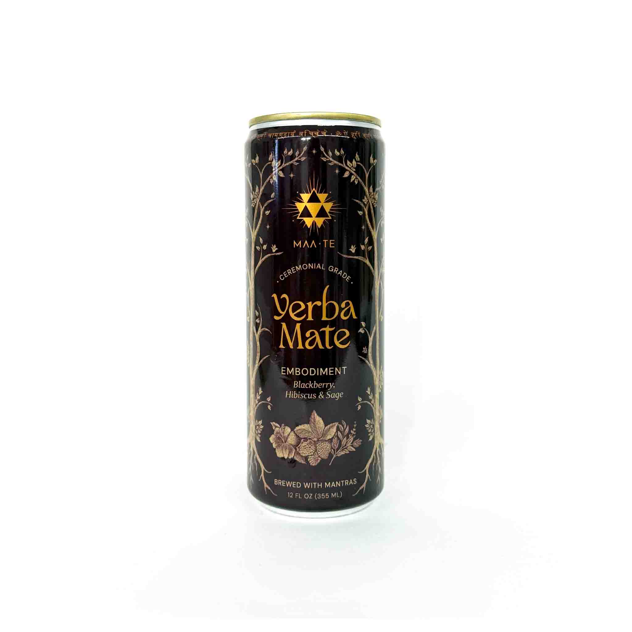 MAA TE BLACKBERRY, HIBISCUS & SAGE YERBA MATE 12oz – monsieur