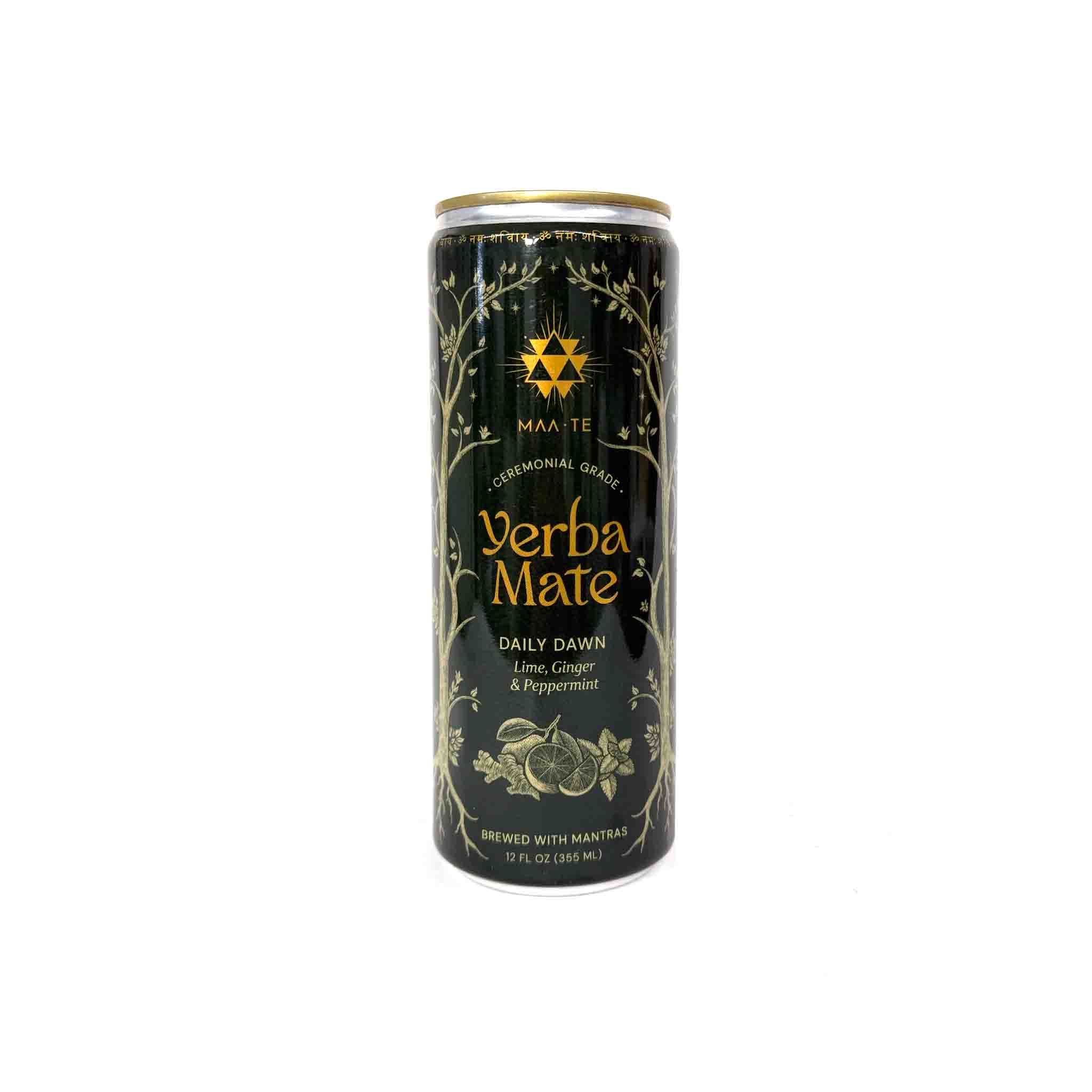 MAA TE LIME, GINGER & PEPPERMINT YERBA MATE 12oz – monsieur marcel