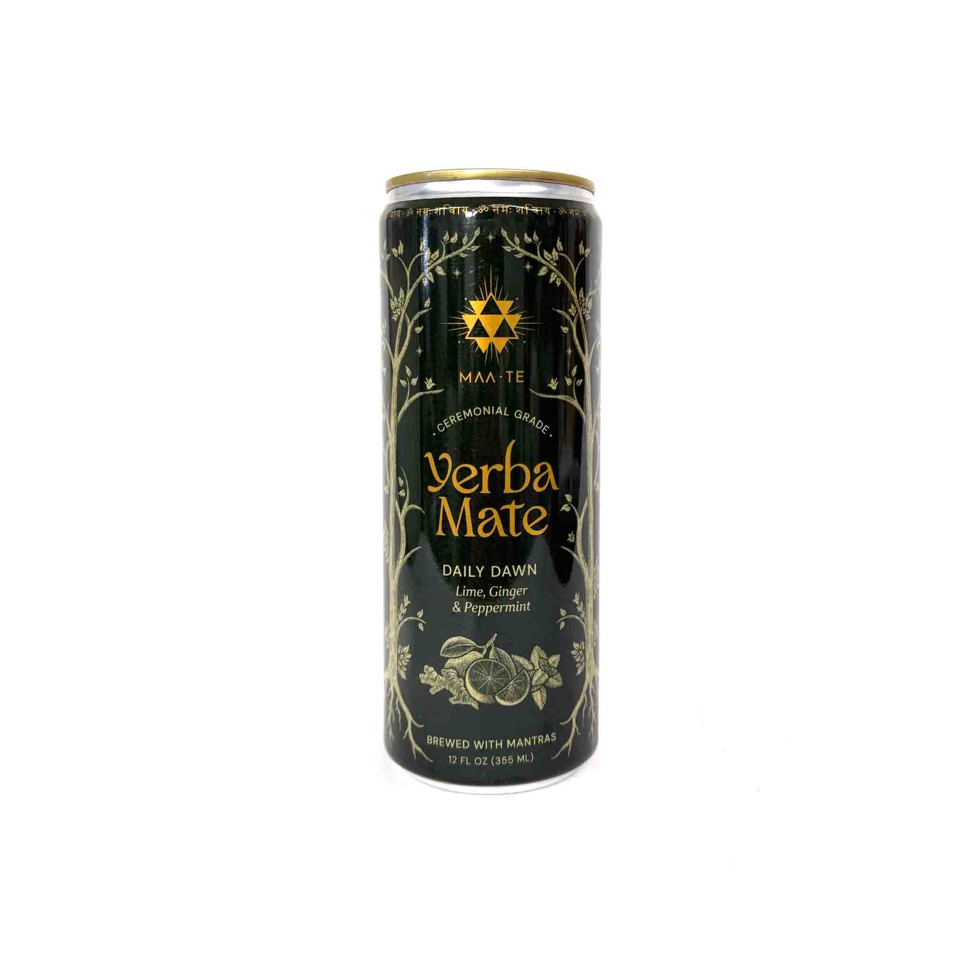 MAA TE LIME, GINGER & PEPPERMINT YERBA MATE 12oz MAA TE LIME, GINGER & PEPPERMINT YERBA MATE 12oz