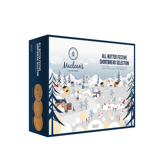 MACLEAN'S ALL BUTTER FESTIVE SHORTBREAD SELECTION 600g