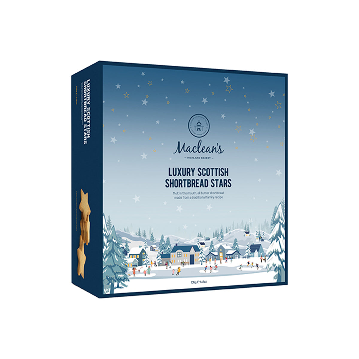 MACLEAN'S LUXURY SCOTTISH SHORTBREAD STARS 135g
