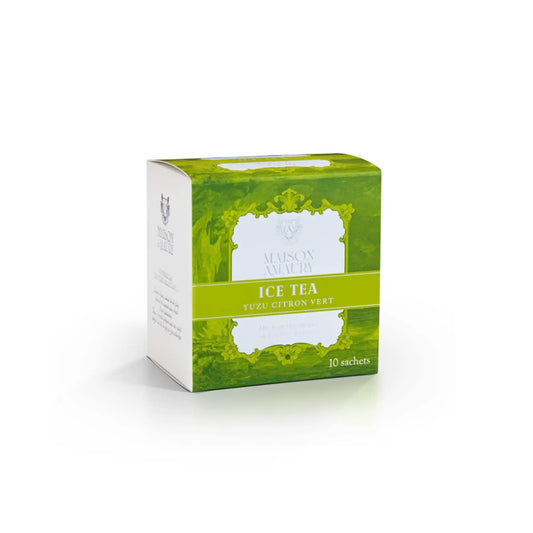 MAISON AMAURY YUZU CITRON VERT 10 SACHETS ICED TEA 45g