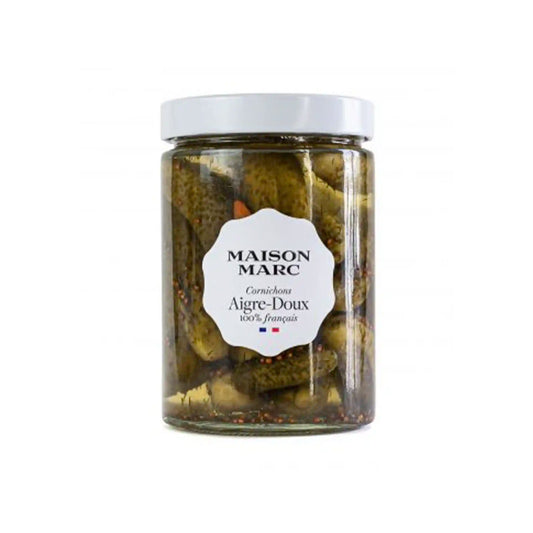MAISON MARC SWEET & SOUR CORNICHONS 310g