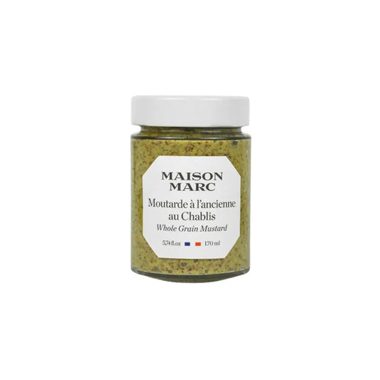 MAISON MARC WHOLE GRAIN MUSTARD W/CHABLIS 170g