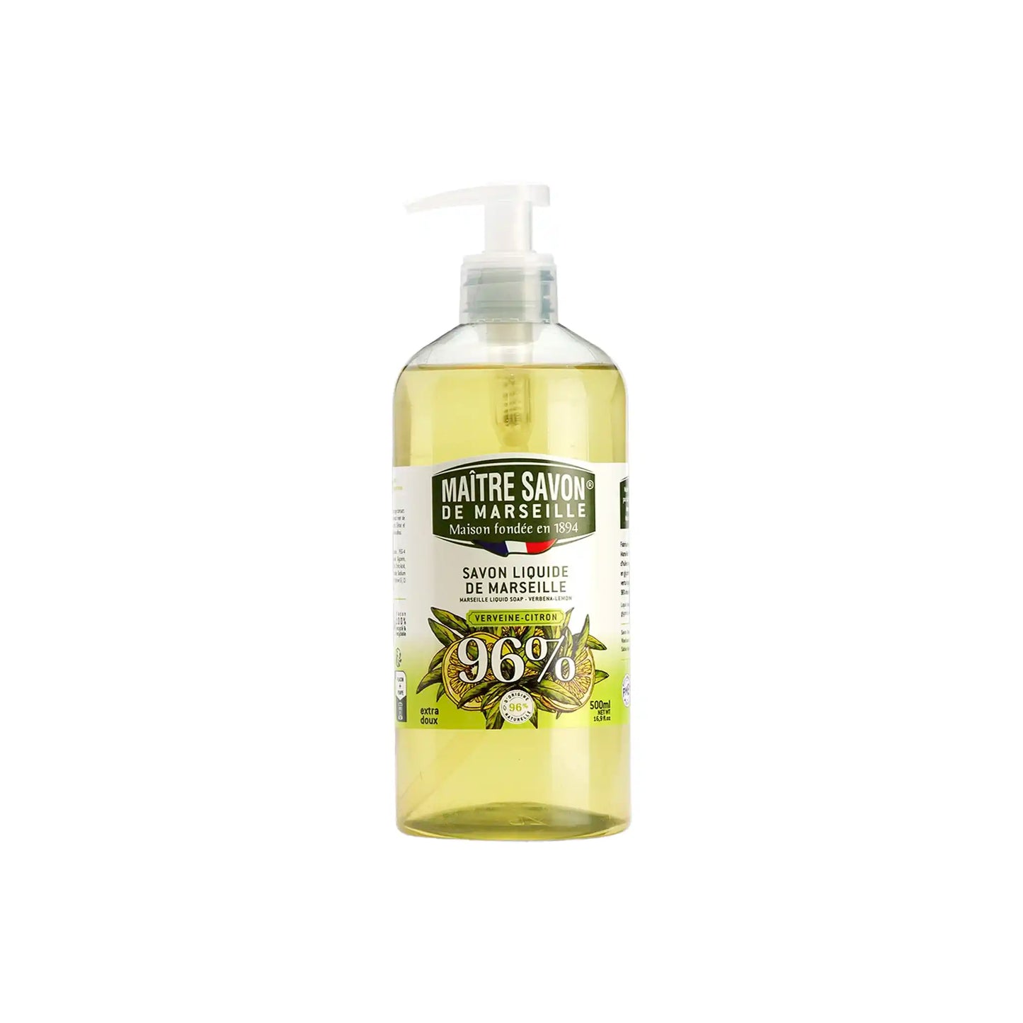 MAITRE SAVON LEMON VERBENA HAND SOAP 500ml