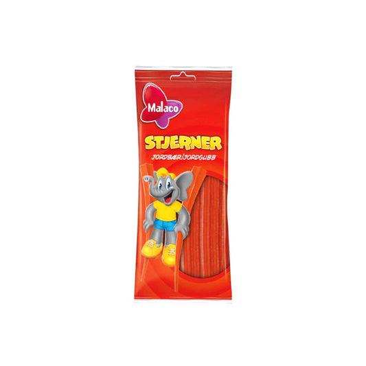 MALACO STRAWBERRY LICORICE STRAWS 92g