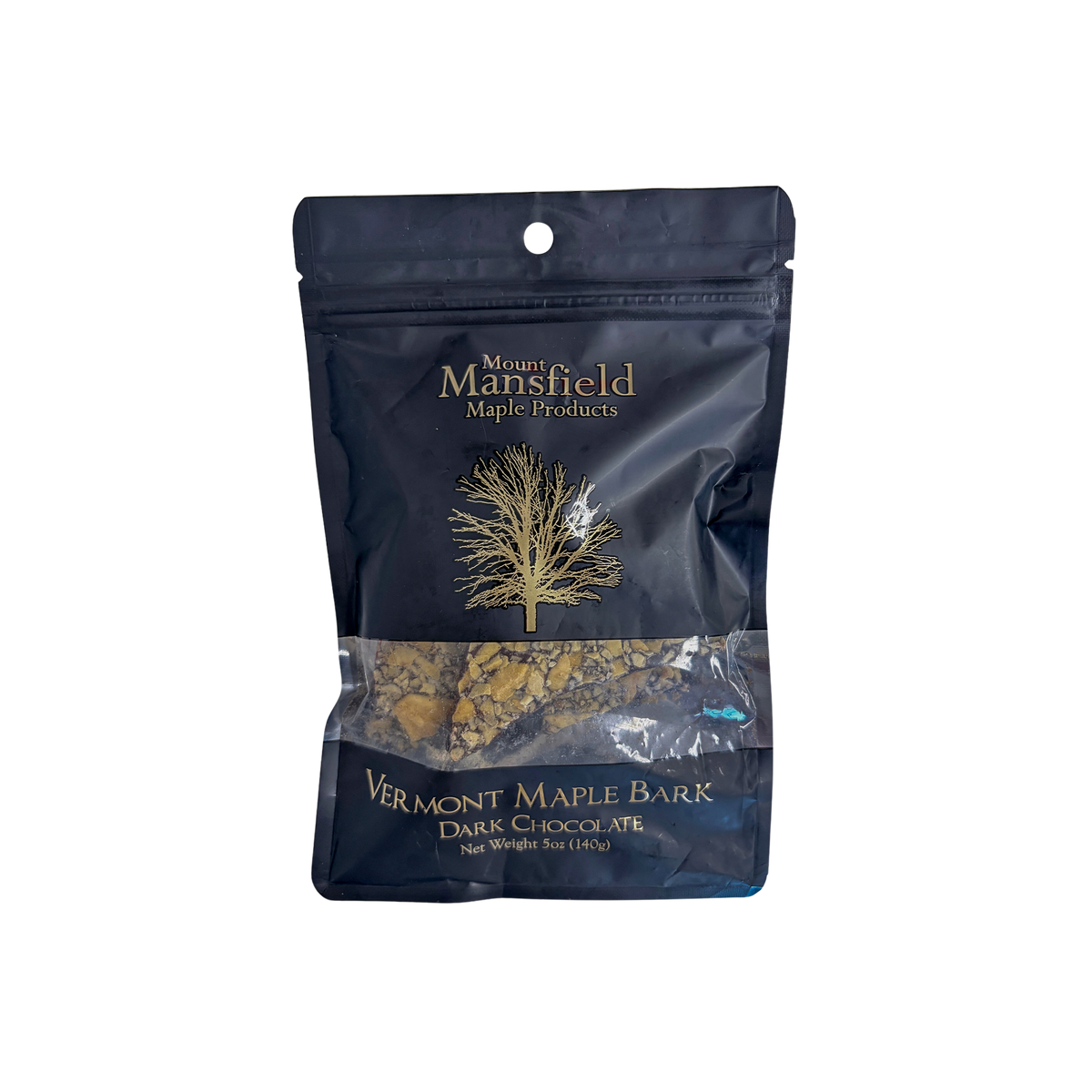 MOUNT MANSFIELD VERMONT DARK CHOCOLATE MAPLE BARK 5oz