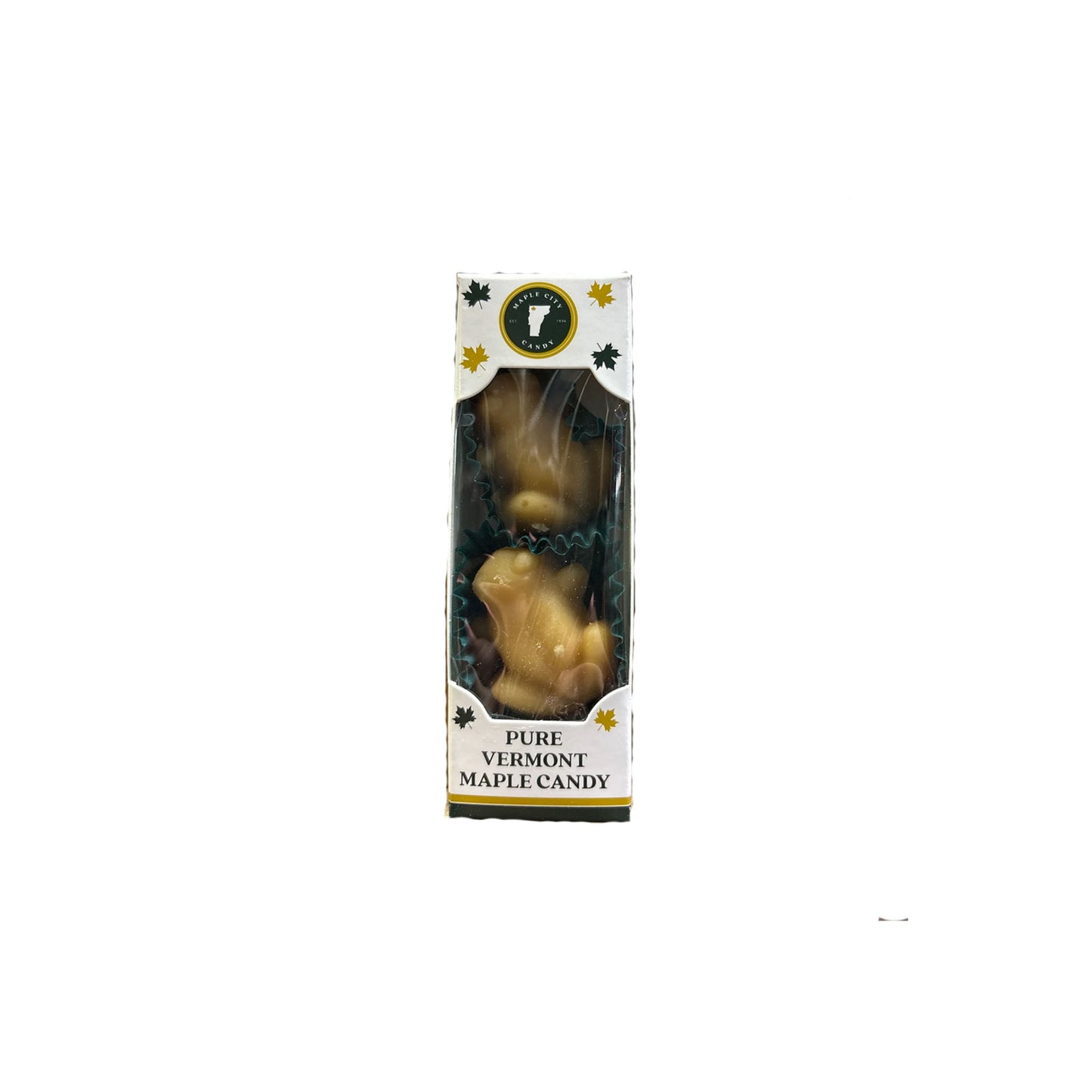 MAPLE CITY VERMONT PURE MAPLE CANDY FROGS 2pc