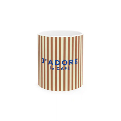 MARA STYLE I LOVE COFFEE MUG - BROWN