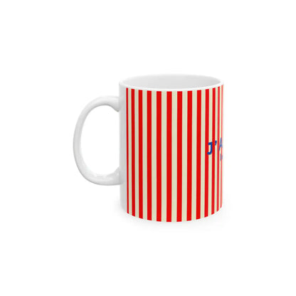 MARA STYLE  I LOVE COFFEE MUG - RED