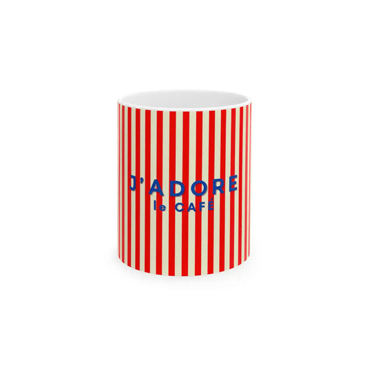 MARA STYLE  I LOVE COFFEE MUG - RED