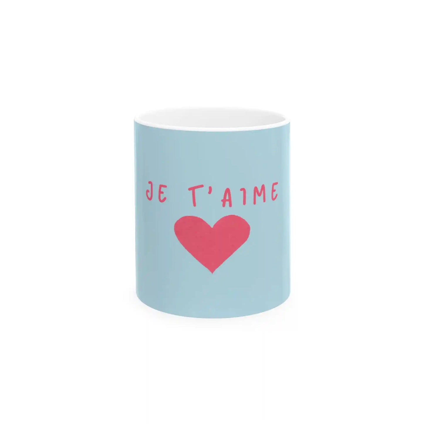 MARA STYLE JE T'AIME HEART MUG