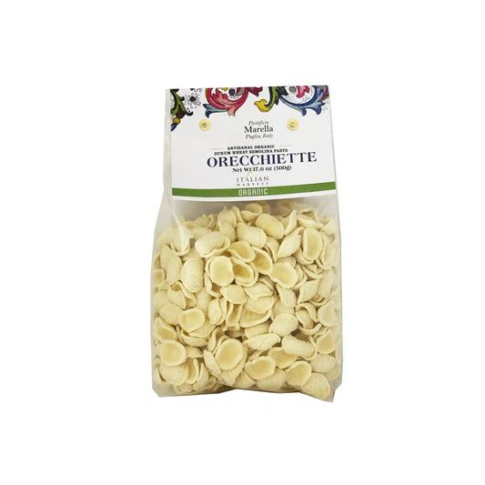 MARELLA ORGANIC ORECCHIETTE PLAIN PASTA 500g