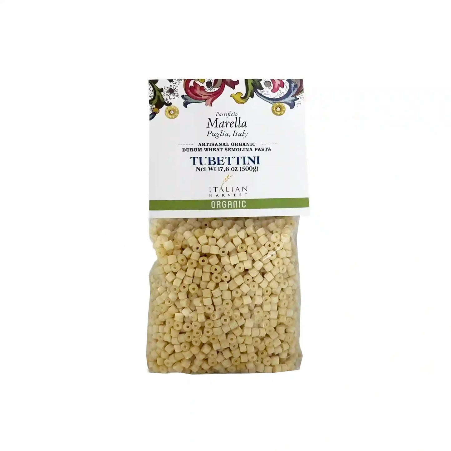 MARELLA TUBETTINI ORGANIC PASTA 500g