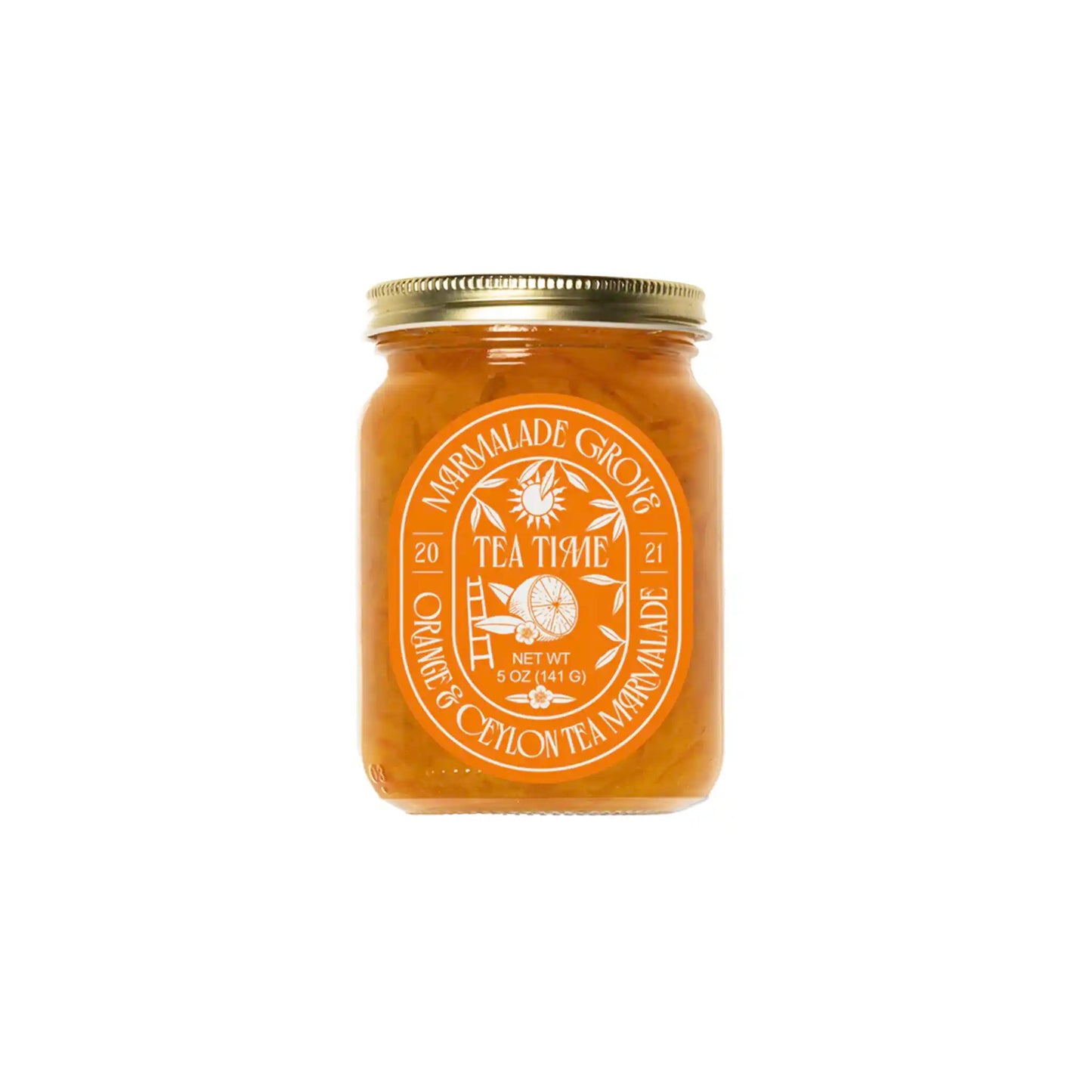 MARMALADE GROVE TEA TIME ORANGE & CEYLON TEA MARMALADE 5oz