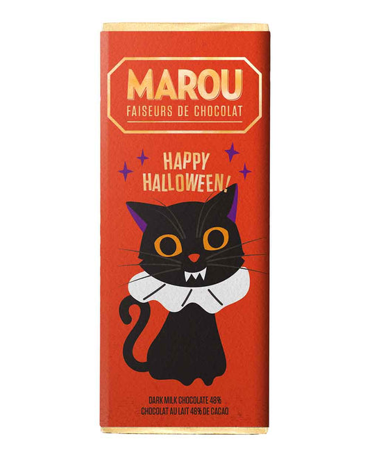 MAROU HAPPY HALLOWEEN DARK MILK CHOC 48% 24g