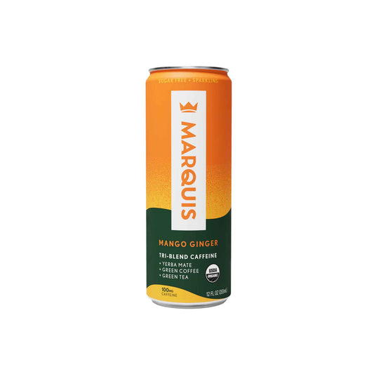 MARQUIS SUGAR FREE MANGO GINGER TRI BLEND CAFFEINE DRINK  12oz
