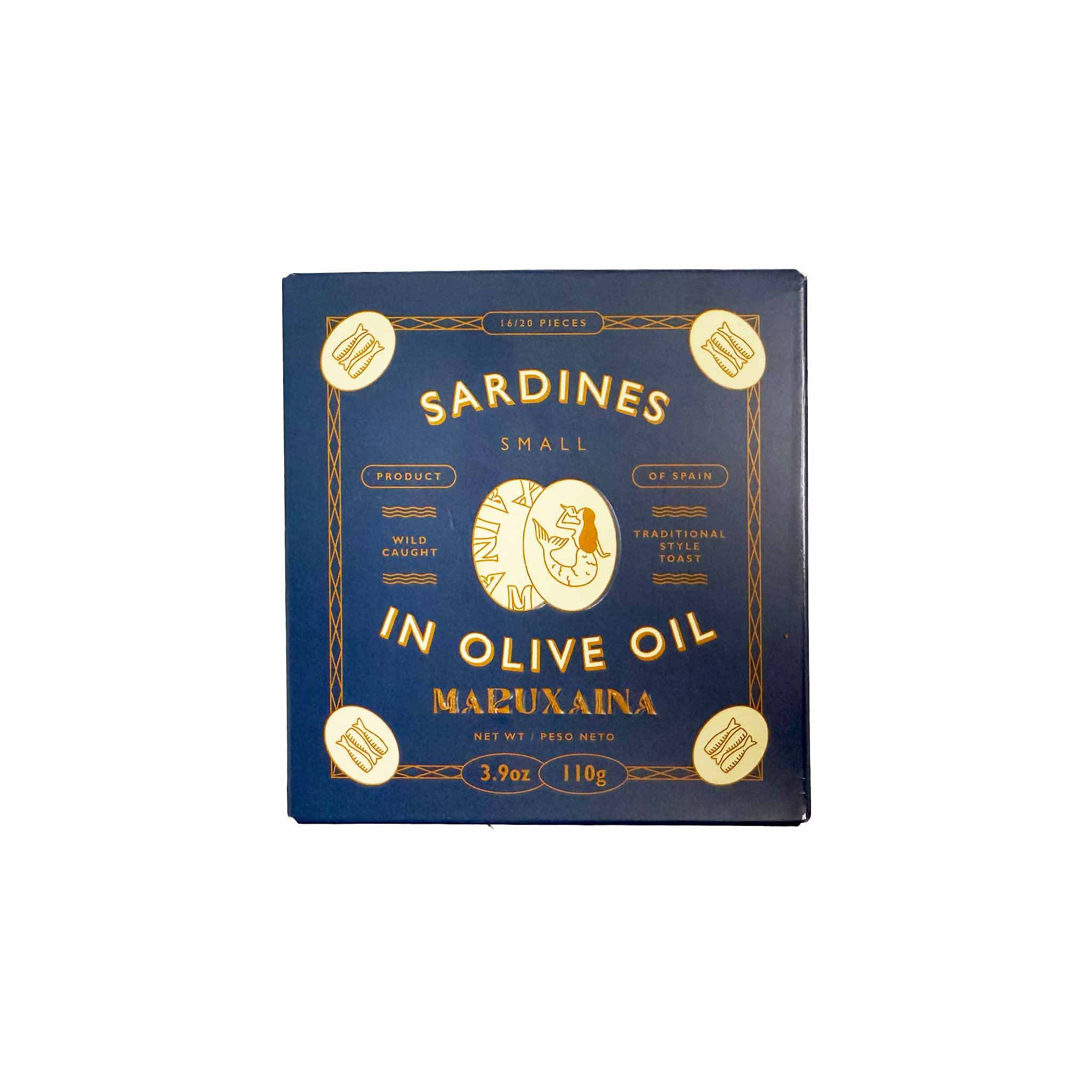 MARUXAINA SMALL SARDINES IN OLIVE OIL 110g – monsieur marcel