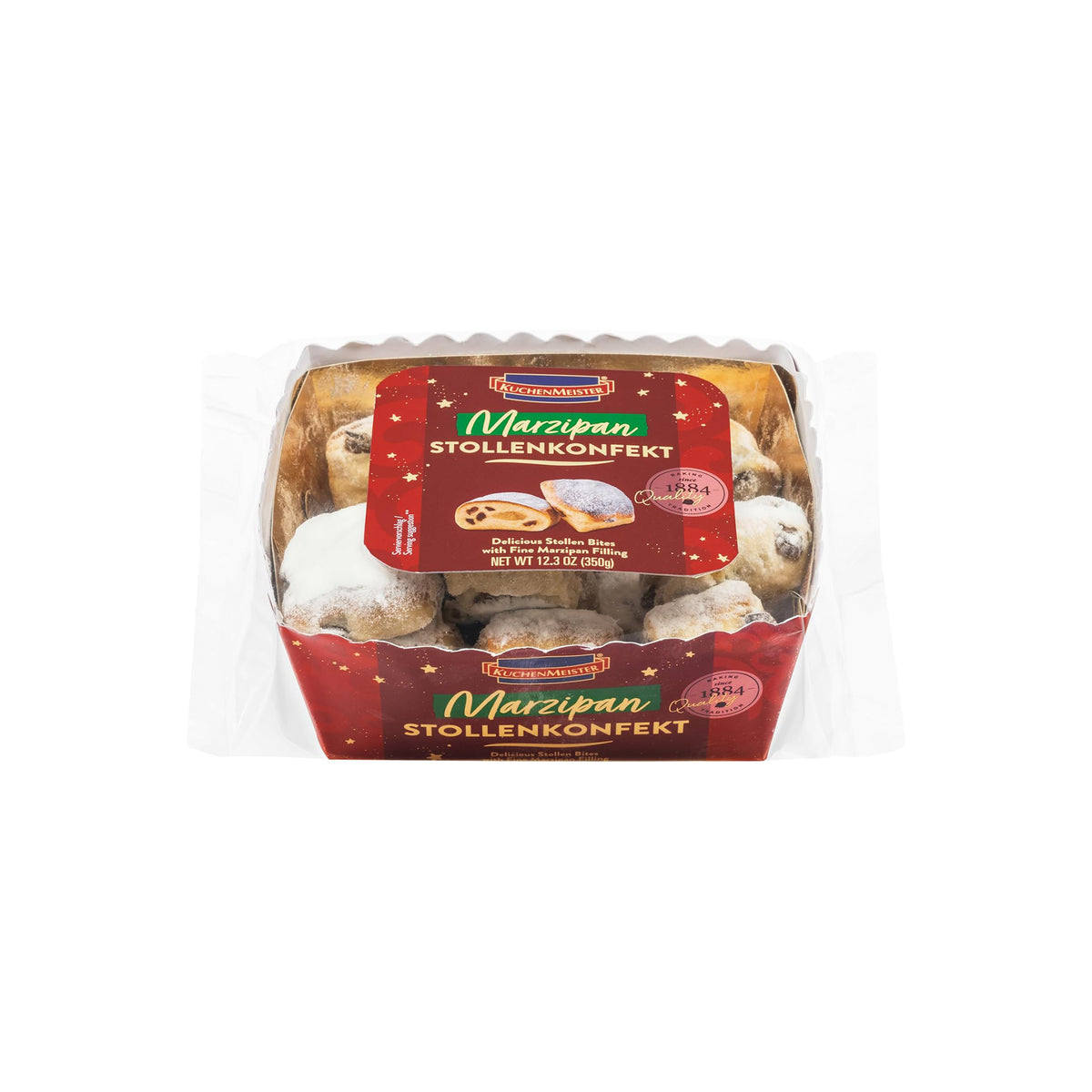 KUCHENMEISTER MARZIPAN STOLLENKONFEKT 350g