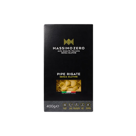 MASSIMO ZERO GLUTEN FREE PIPE RIGATE 400g
