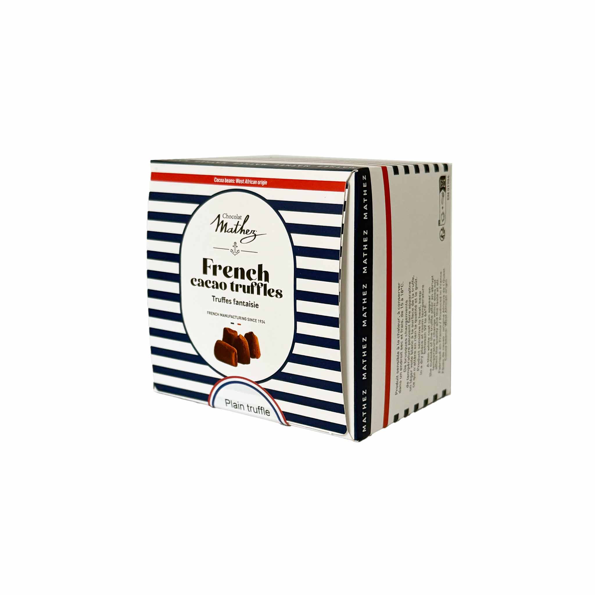 MATHEZ FRENCH COCOA TRUFFLES BOX 100g – monsieur marcel gourmet market