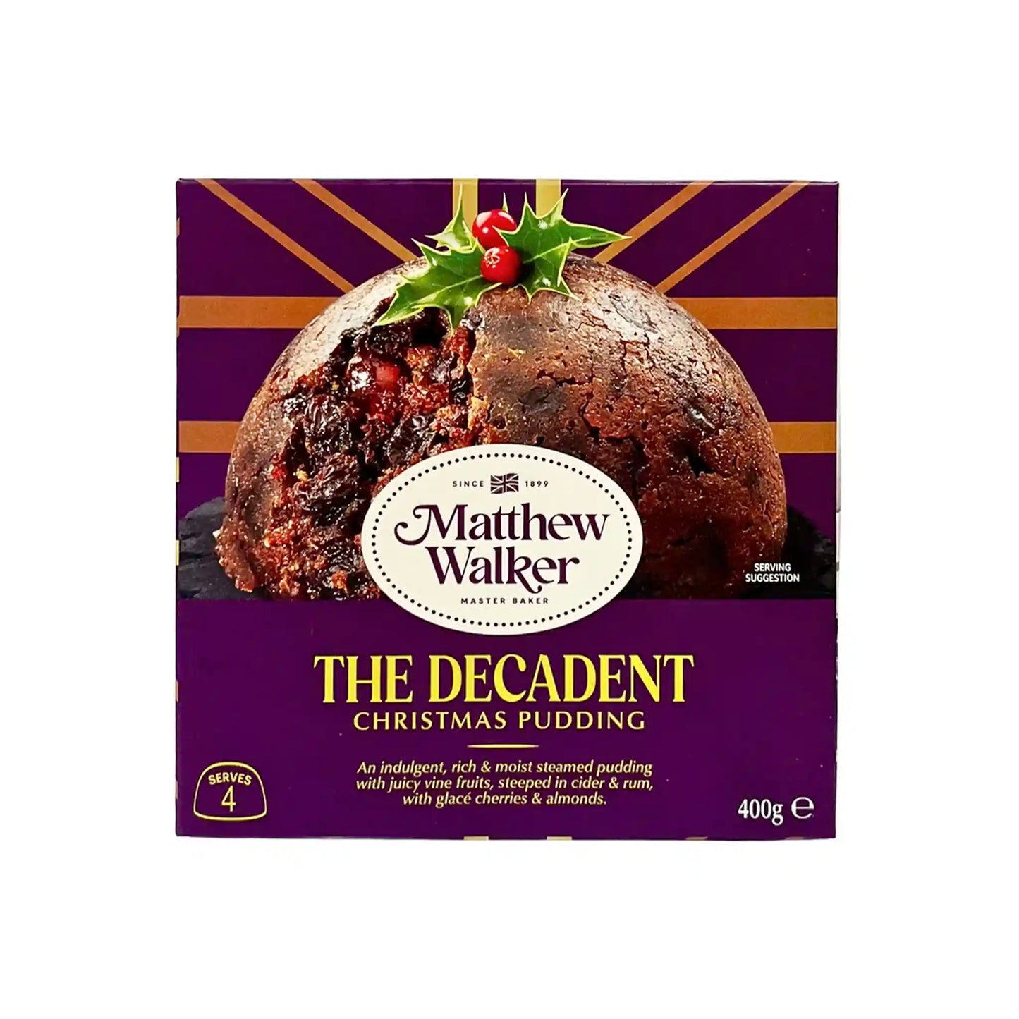 MATTHEW WALKER THE DECADENT CHRISTMAS PUDDING 400g