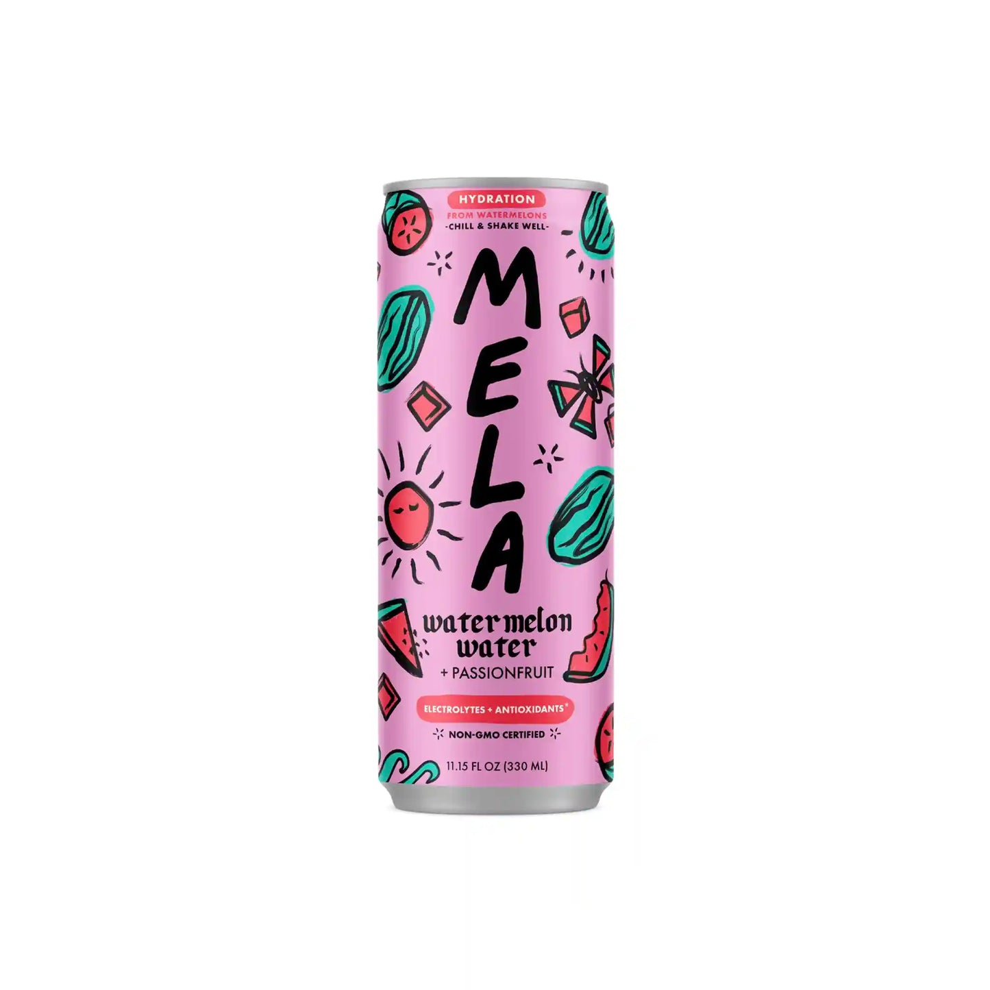MELA WATERMELON WATER + PASSIONFRUIT JUICE 500ml