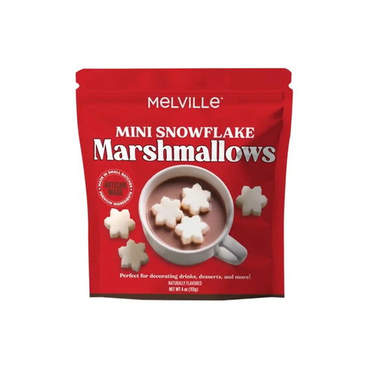 MELVILLE MINI SNOWFLAKE MARSHMALLOWS 4oz