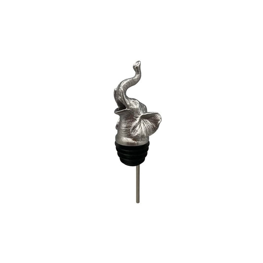 MENAGERIE STAINLESS STEEL WINE POURER ELEPHANT
