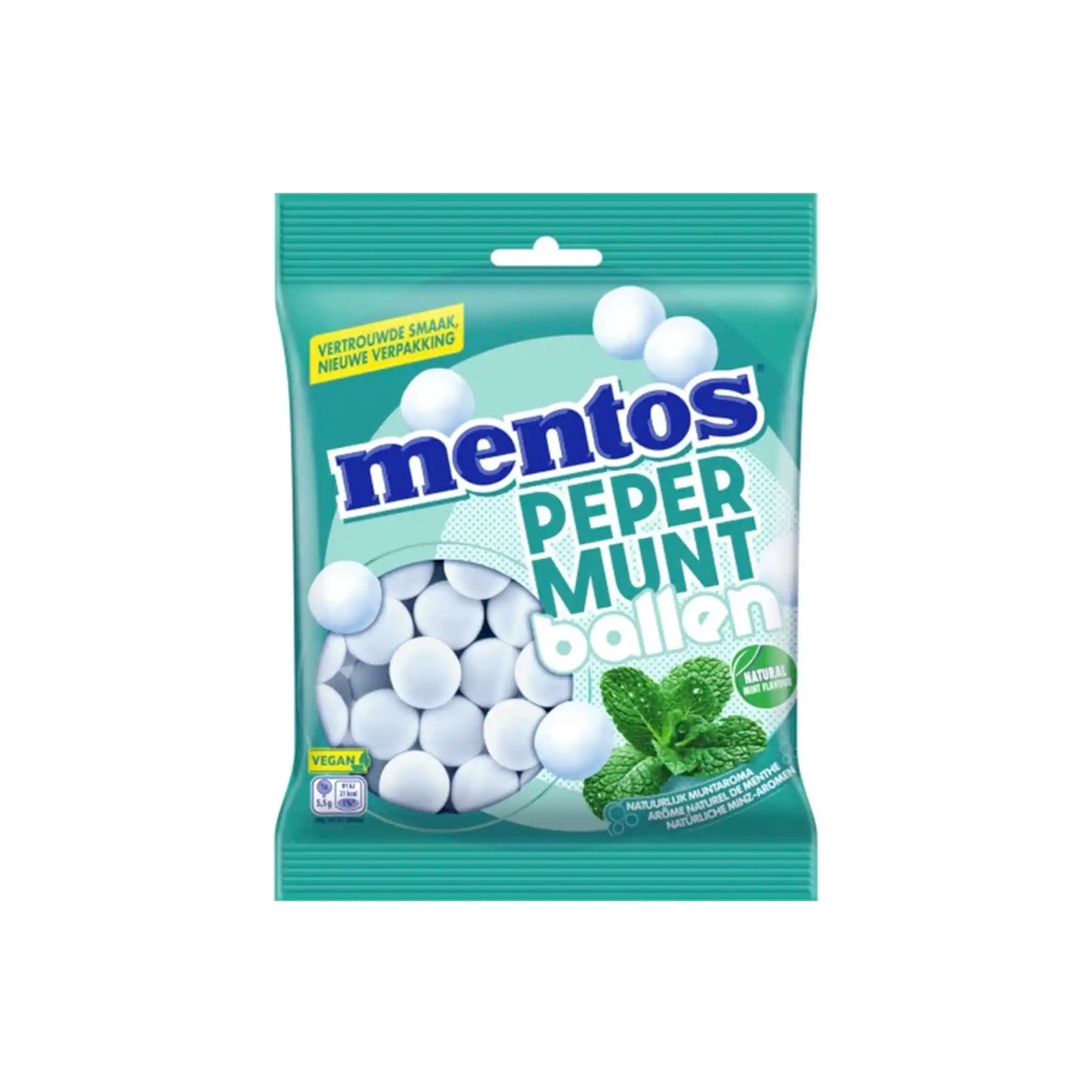MENTOS PEPPERMINT BALLS 220g
