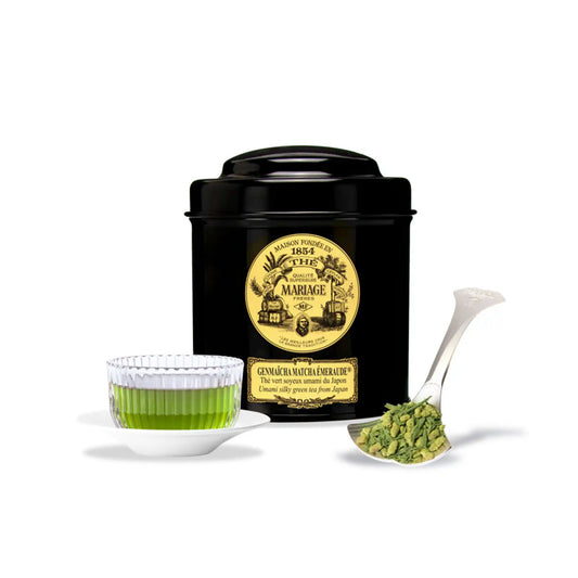 MARIAGE FRERES GENMAICHA MATCHA EMERAUDE TIN 100g