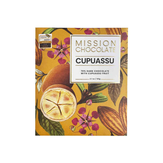 MISSION CHOCOLATE CUPUASSU 70% DARK CHOCOLATE 60g