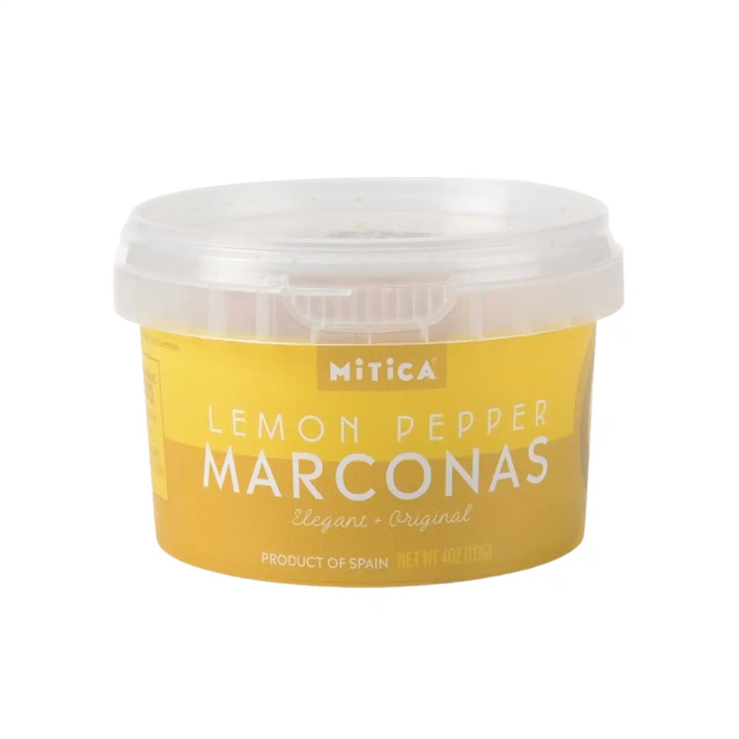 MITICA LEMON PEPPER MARCONA ALMONDS 4oz
