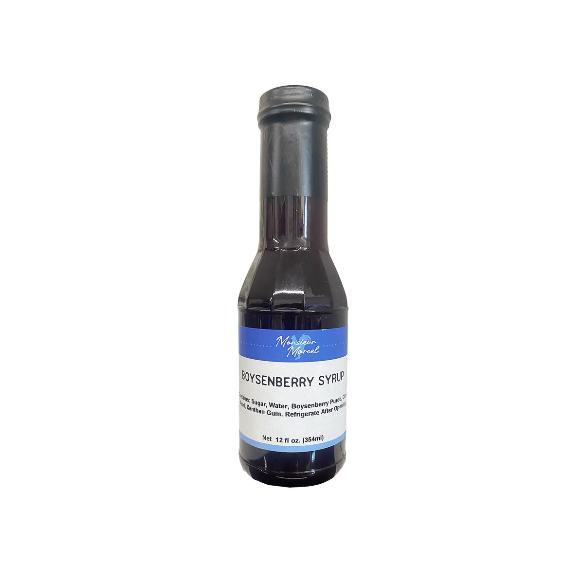 MONSIEUR MARCEL BOYSENBERRY SYRUP 12oz