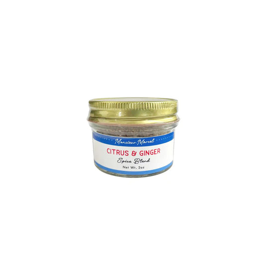 MONSIEUR MARCEL CITRUS & GINGER SPICE BLEND 2oz